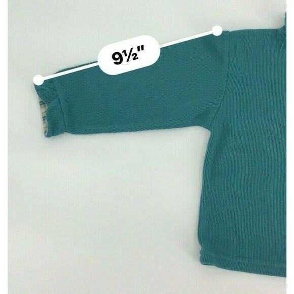 Tiny Tots Girls Zipper Sweatshirt Sz 3T - Picture 6 of 7